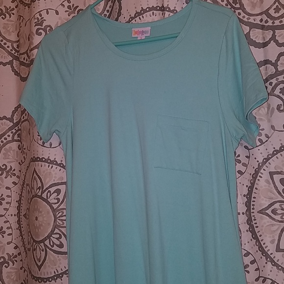 Leggings material baby blue Carly - Picture 2 of 5